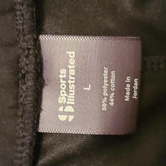 SPORTS ILLUSTRATED WOMEN'S BLACK SHORTS ELASTIC WAISTBAND SIZE LARGE - Picture 6 of 11